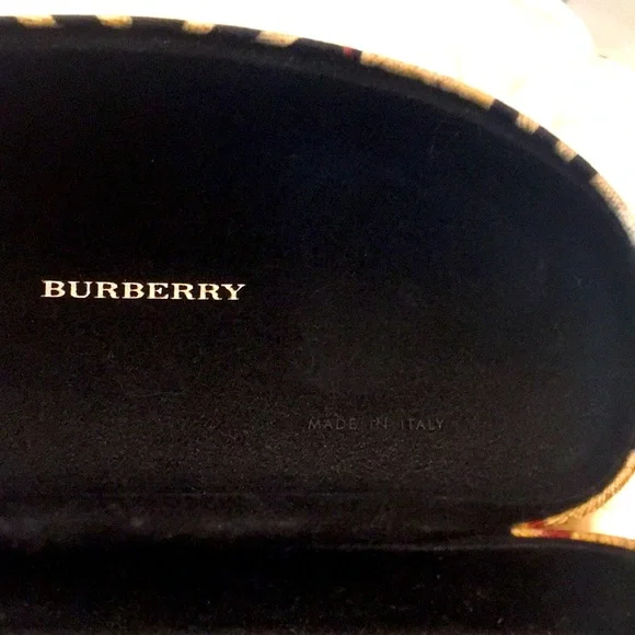 BURBERRY Authentic Unisex Sunglass Frames - PLUS Case & Cleaning Cloth! - Picture 9 of 14